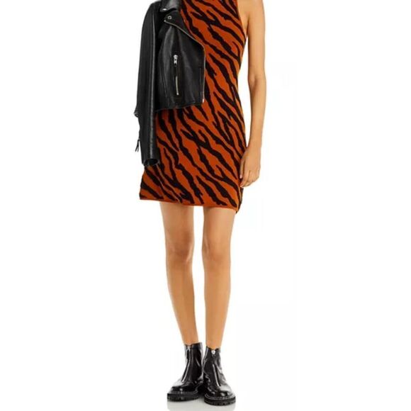 Proenza Schouler White Label Razor Front Mini Dress NWT Size Small - Picture 4 of 12